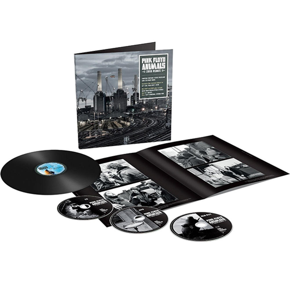 Pink Floyd / Animals (2018 Remix)(Deluxe Edition Box Set)(LP+CD+Blu-ray Audio+DVD)