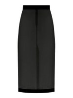 Юбка прозрачная