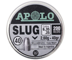 Пули Apolo Slug 6,35 мм, 2,14 г (200 штук)