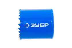 Биметаллическая коронка ЗУБР Эксперт 41 мм, быстрорежущая сталь 29531-041_z01