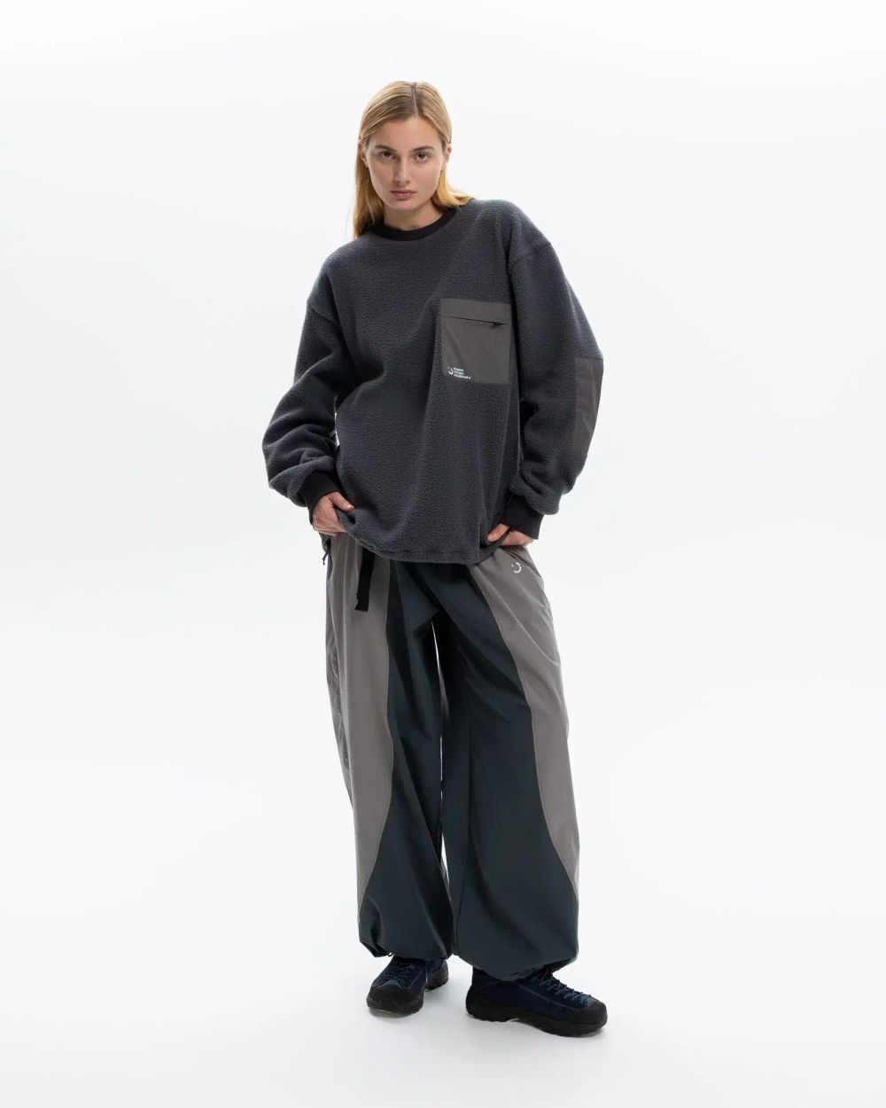 Толстовка Outerkit Boreal Echo темно-серая