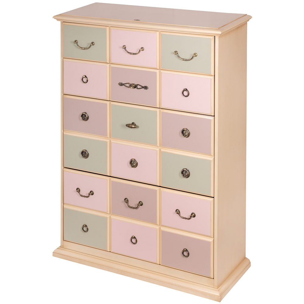 Тумба для обуви Пандора 4 Айвори Акварель