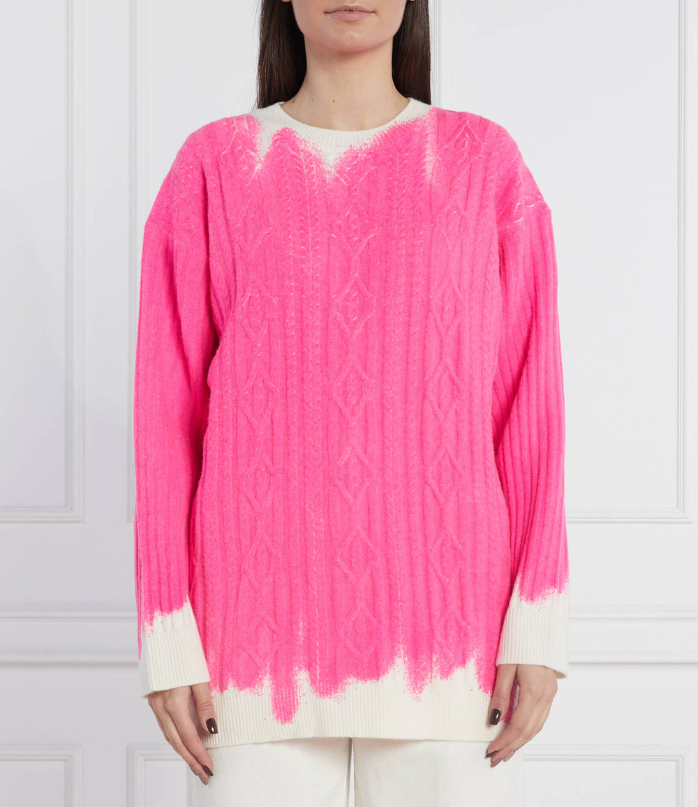 свитер Twinset Actitude - розовый(222AQ3082)