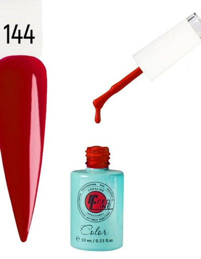 Гель-лак UV тон 144 Темная роза 10 мл