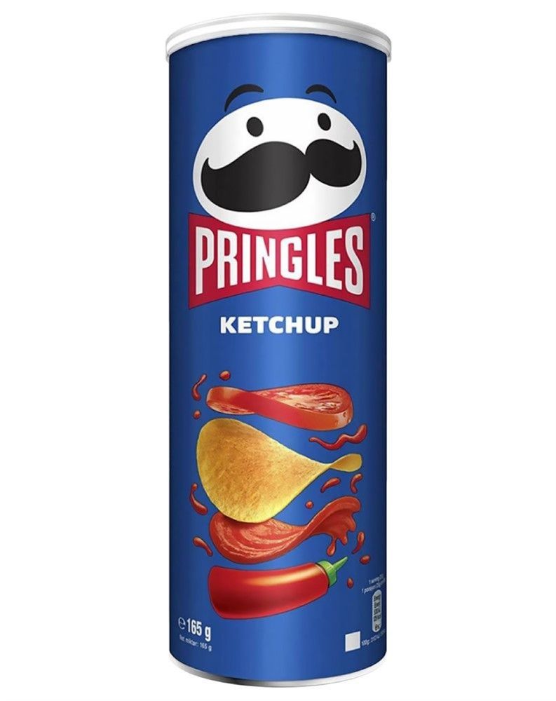 Чипсы картофельные Pringles Кетчуп 165 г 3 шт