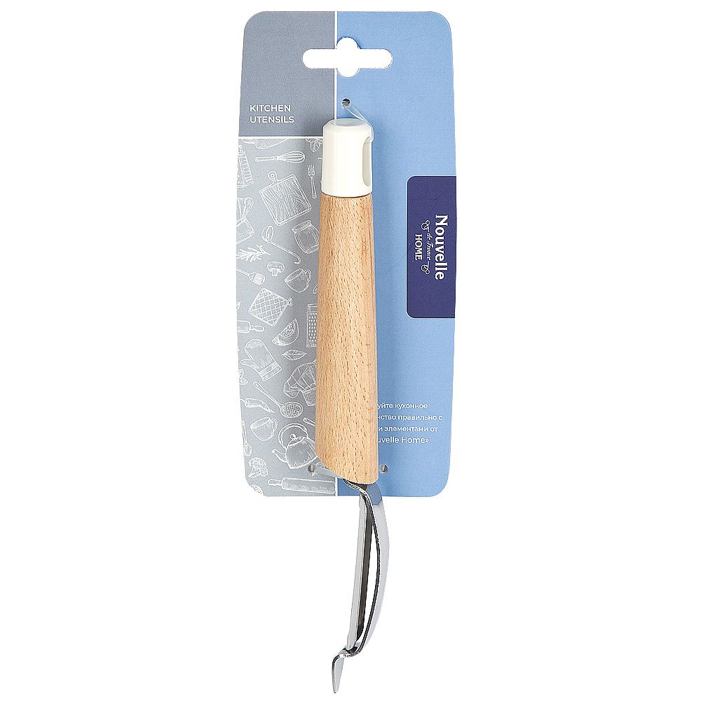 Овощечистка " " l=21см. (2вида) (упаковочный пакет)