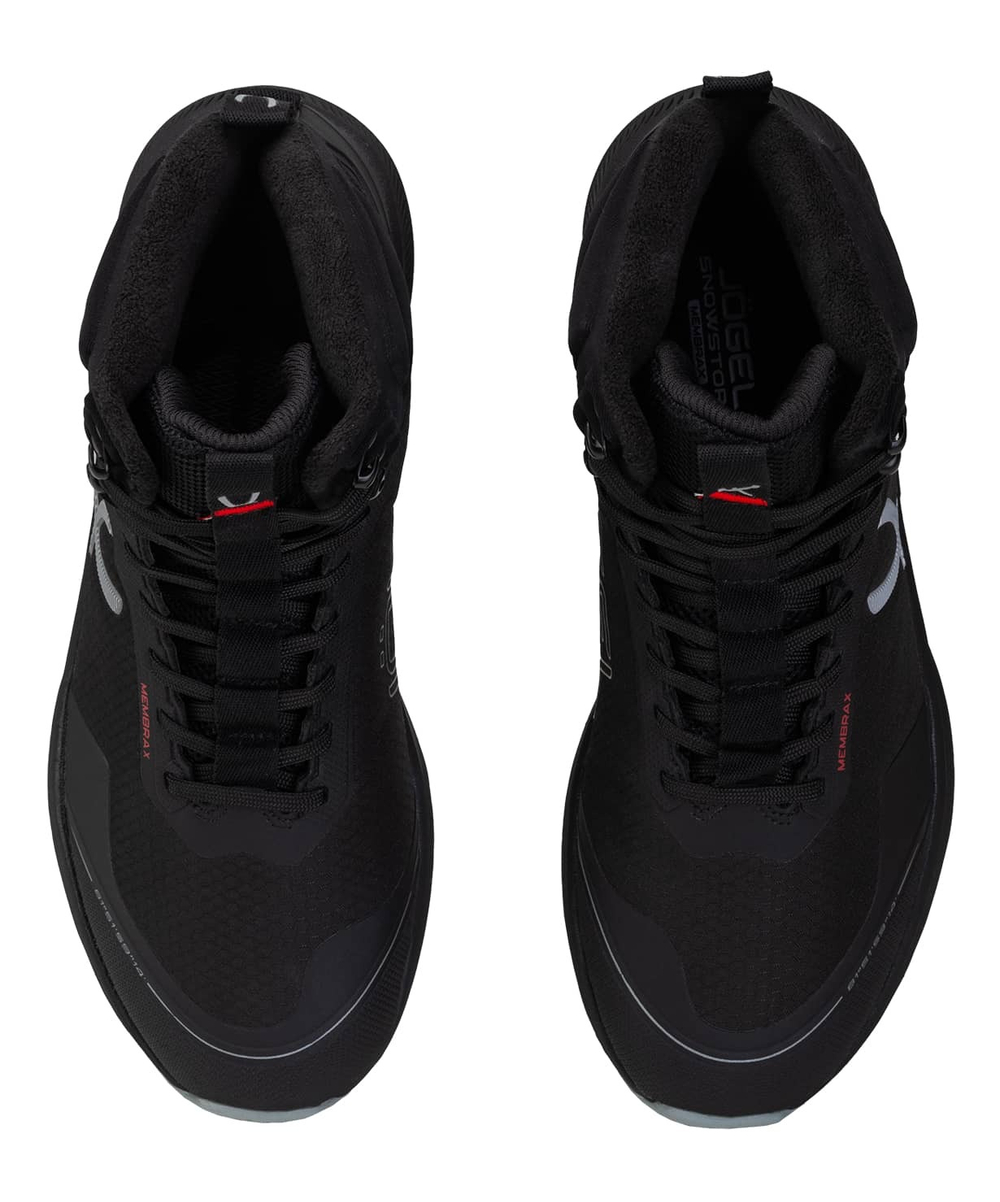 Кроссовки с мембраной Snowstorm MID Black/grey