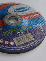 150х6х22 A 24 Q BF 80 круг зачистной по металлу PROFESSIONAL TSUNAMI (5 шт. упак)