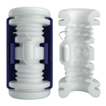 Синий автоматический вибромастурбатор Dj Lady (Цвет: синий)