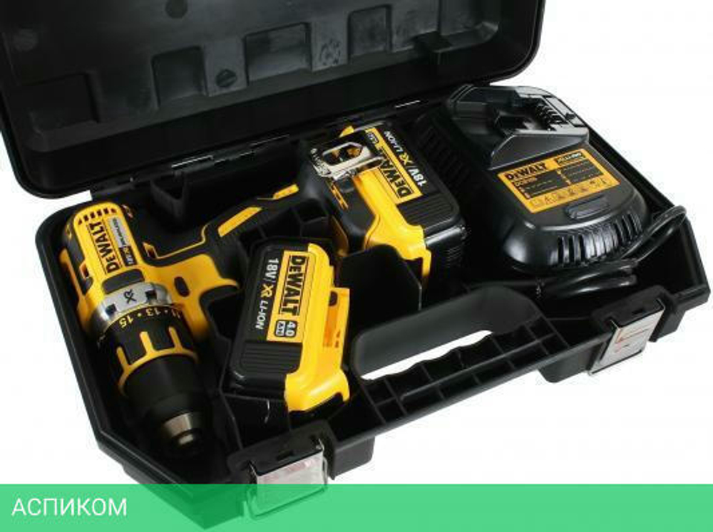 Дрель-шуруповерт DeWalt DCD796P2-QW кейс