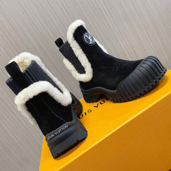 Louis Vuitton Ruby Flat Ankle Boots