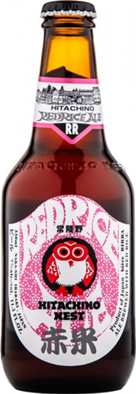 Пиво Хитачино Нест Рэд Рис Эль / Hitachino Nest Red Rice Ale 0.33 - стекло