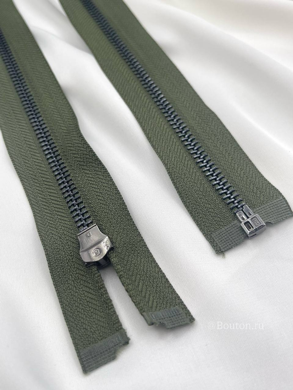 Молния хаки графит