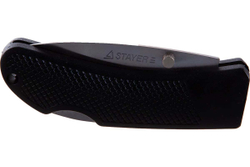 Складной нож с обрезиненной ручкой STAYER средний 47600-1_z01