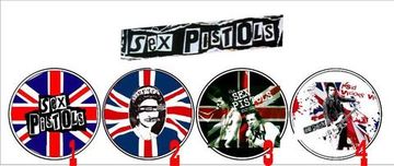 Значок Sex Pistols 36 мм ( в ассортименте )