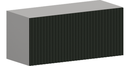 Кухня Модуль ШВГ 800 Ликата / Насыщенно-зеленый