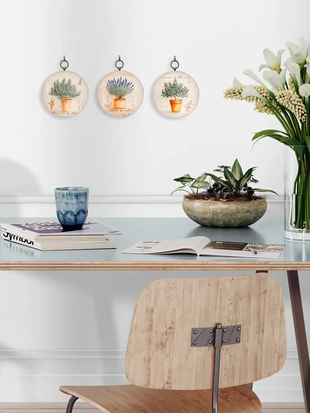 Панно на стену для интерьера 18 см