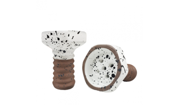 Чаша для кальяна Telamon Killer Evil Screw Glaze (White)