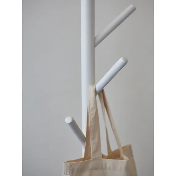 Вешалка напольная forsty, 173 см, белая