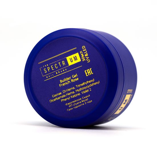 Гель для моделирования Spectrum Builder Gel French Rose 30 мл.