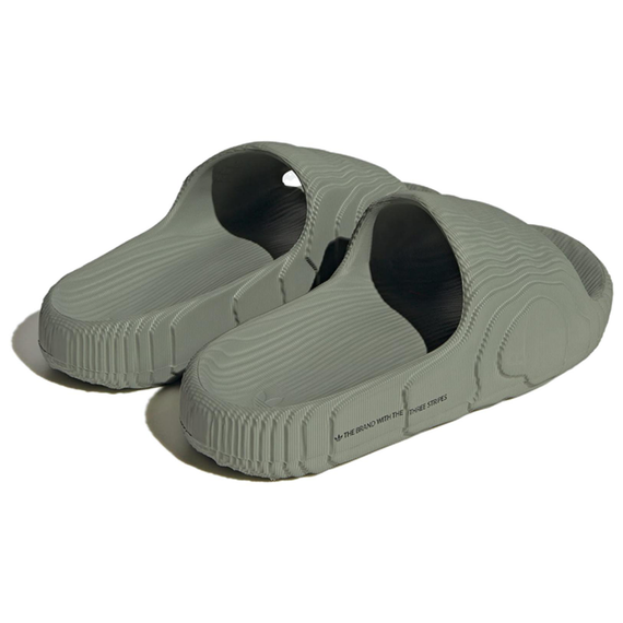 Adidas Originals Adilette 22 'Silver Green'