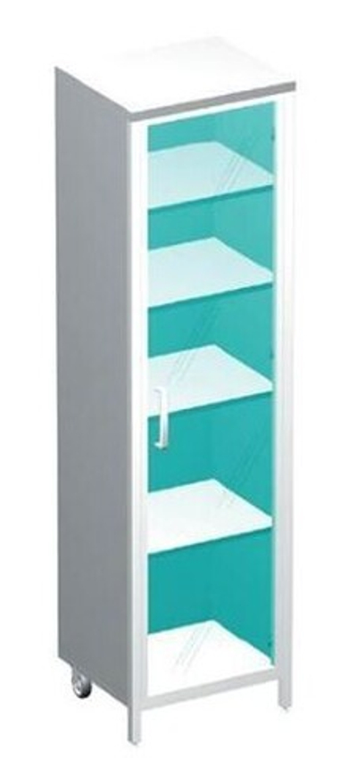 Шкаф медицинский одностворчатый МОБИЛЕ ШМ-1