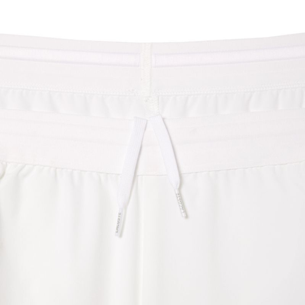 Теннисные шорты Lacoste Sweatsuit Ultra-Dry Regular Fit Tennis Shorts - White