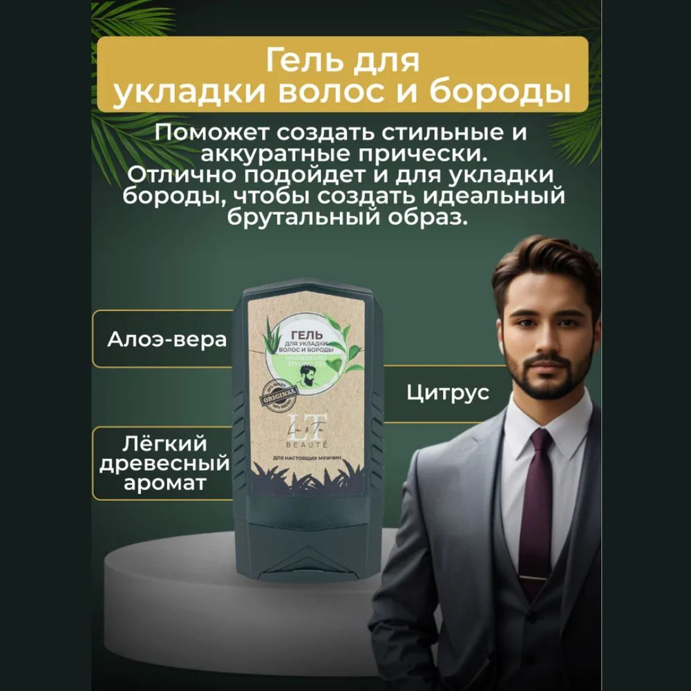 Набор косметики для бороды и волос