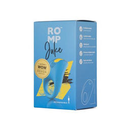 Эрекционное кольцо Romp Juke с вибрацией, перезаряжаемое, синее