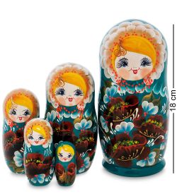 Народные промыслы МР-43/59-A Матрешка 5м «Аксиния»