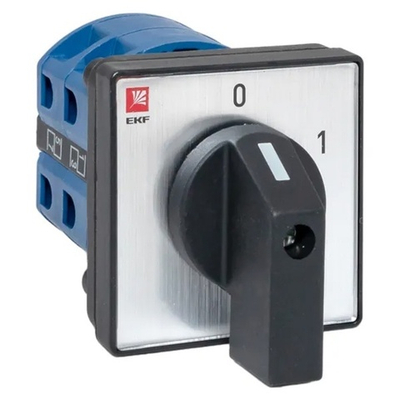 Переключатель кулачковый ПК-1-13 25А 3P "0-1" IP20 EKF pk-1-13-25