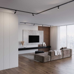 Трековый светодиодный светильник Elektrostandard Glory черный 7W 4200K LTB39 a043999