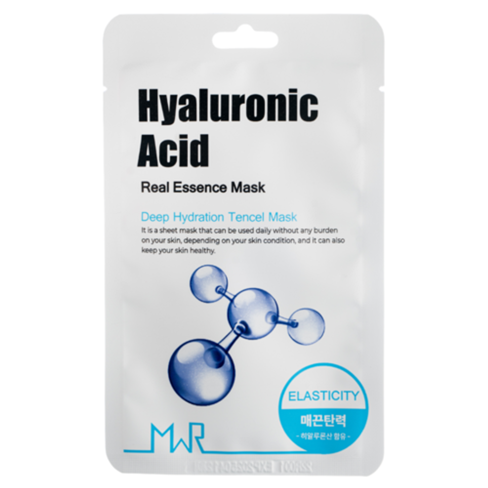 Маска тканевая с гиалуроновой кислотой YU.R ME MWR hyaluronic acid sheet mask, 25 г