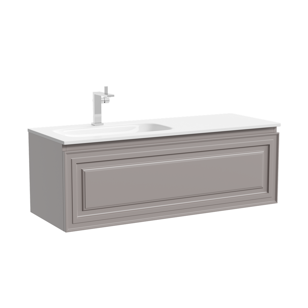 Тумба подвесная Sancos Very левая 1195х445х406, VR120LSM