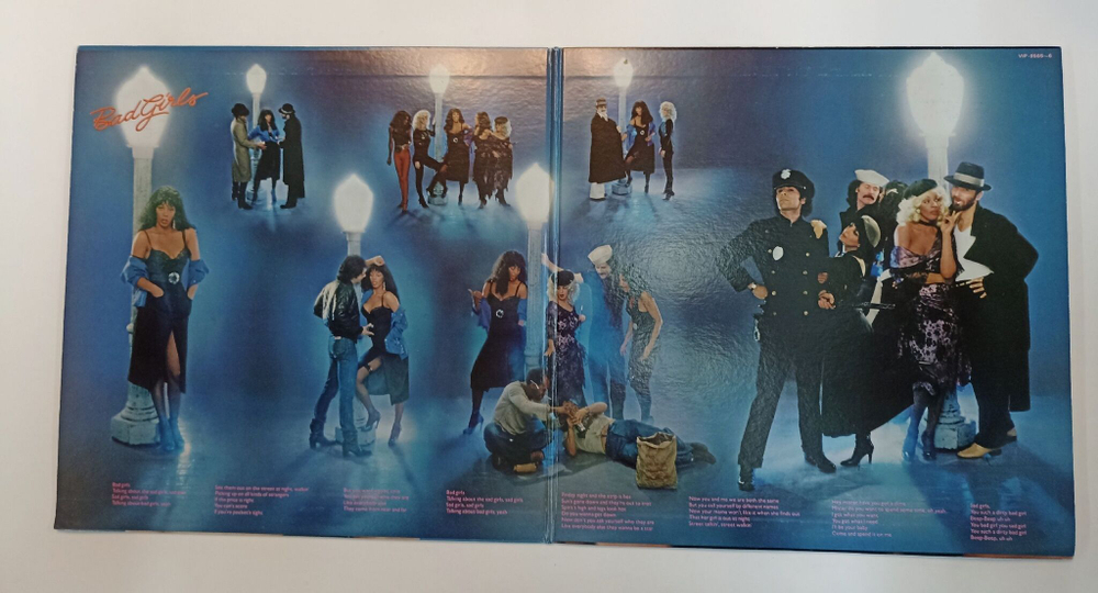 Винтажная виниловая пластинка Donna Summer Bad Girls (Japan 1979)