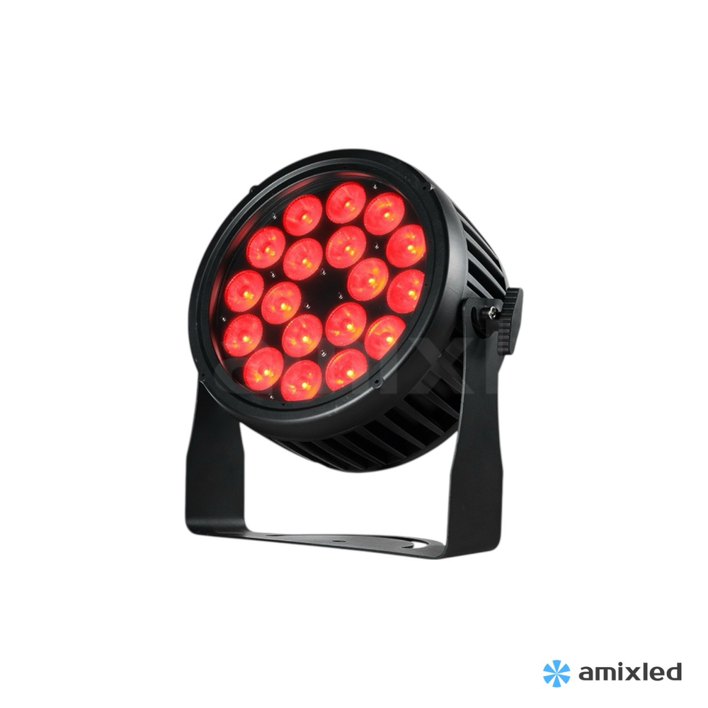 LED PAR 18X20 RGBWAUV IP