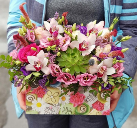 Компания Almaflowers.kz лучшая и качественная доставка цветов в Алматы