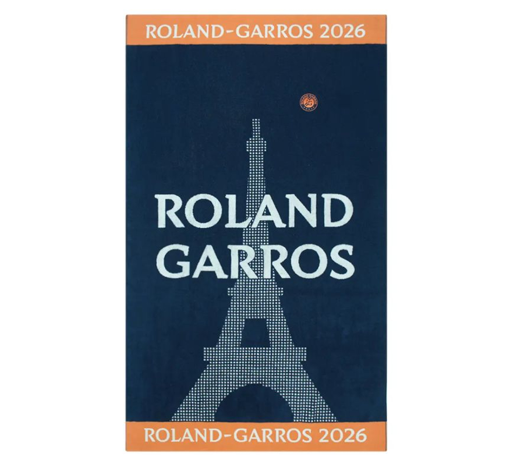 Полотенце теннисное Roland Garros Official Players Logo 2026 Beach - navy/orange