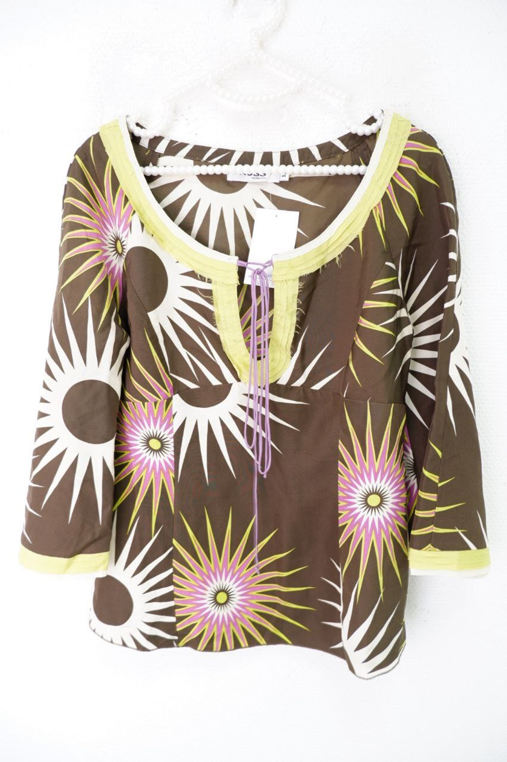 Блузка Hoss стильная из шелка 38 размер