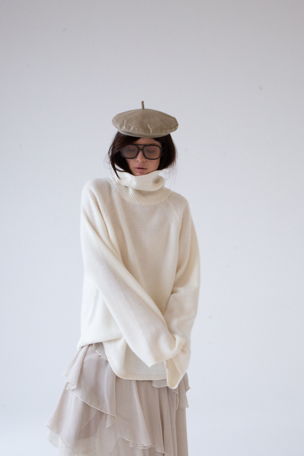 Свитер из 100% овечьей шерсти