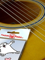 Стикеры - Кот с сердечком влюбленный