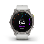 Умные часы Garmin Epix (Gen 2) Sapphire - White Titanium