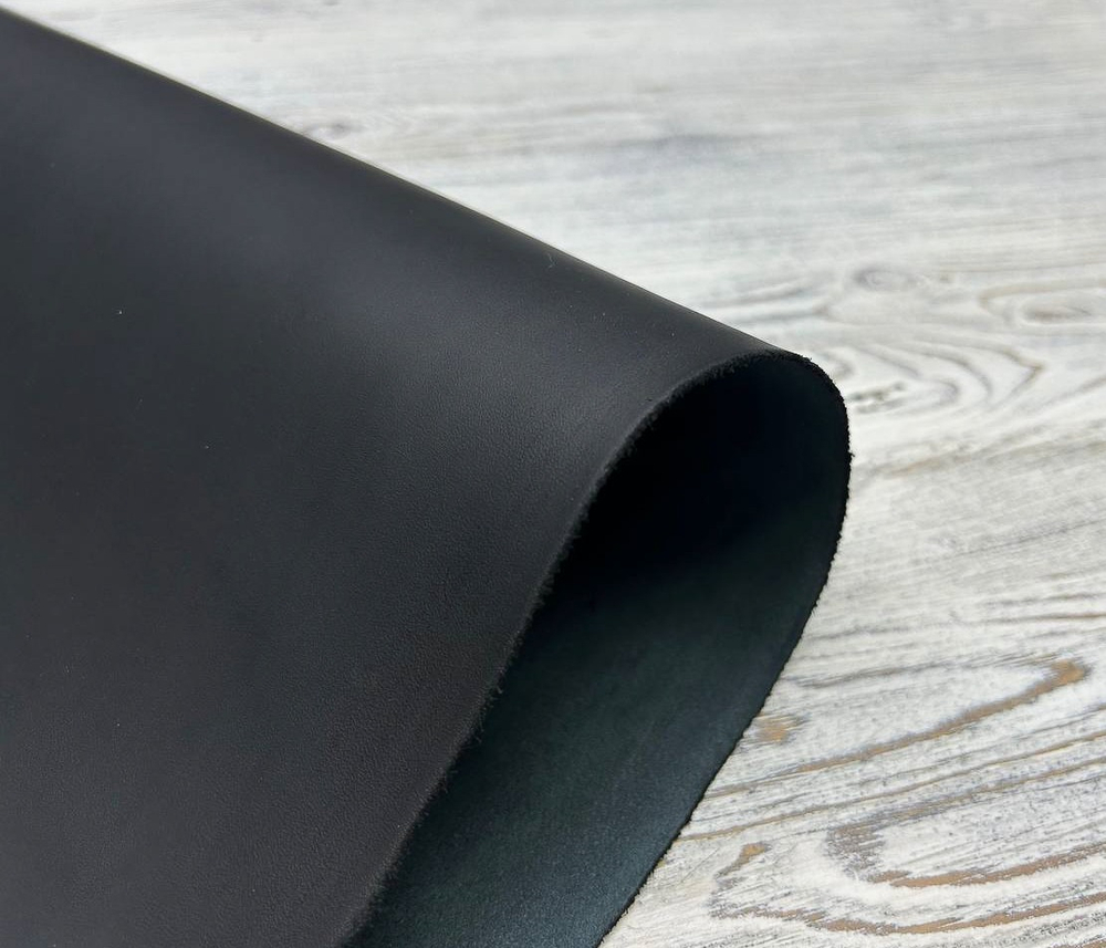 Talco Nero (1,2-1,4 мм), цв. Черный, натуральная кожа