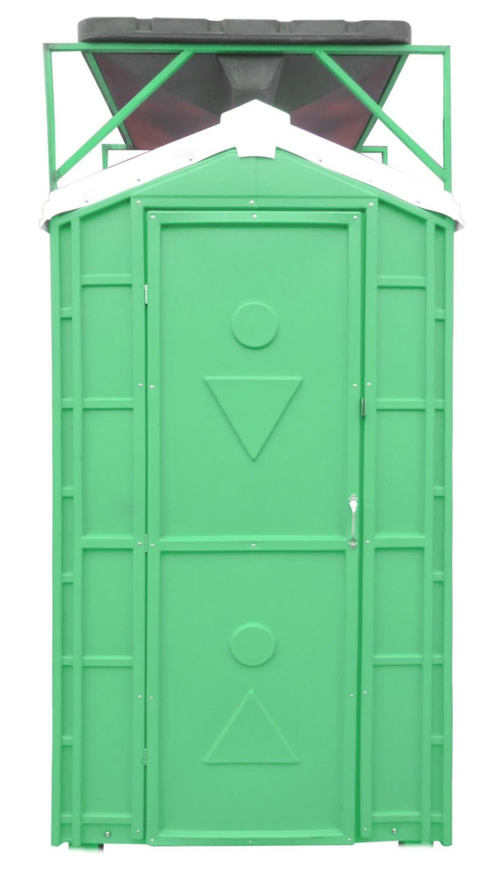 Мобильная Душевая Кабина  Тип1 в сборе Экомарка S-1 (1200x1100x2650см;75кг;серый) - арт.561442