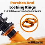 Maxpeedingrods Coilover Suspension Kits подходит для автомобиля Chevrolet Cobalt 05-10 Adj. Height