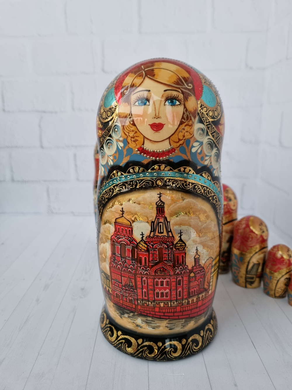 Матрешка "с видами города "  7мест