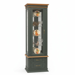 ВЕРДИ ЛЮКС h=224 Шкаф-витрина 1-дв.П1.0487.0.58-01 (левый)