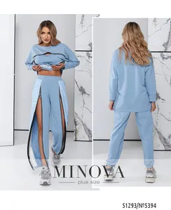 Костюм 5394-голубой Minova