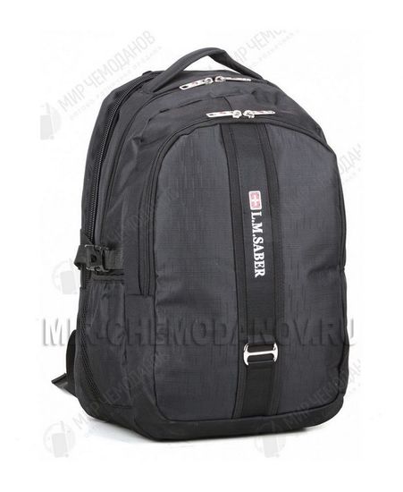 Рюкзак "Suissewin" 7227-03 (чёрн)