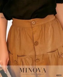 Юбка 2017-горчичный Minova